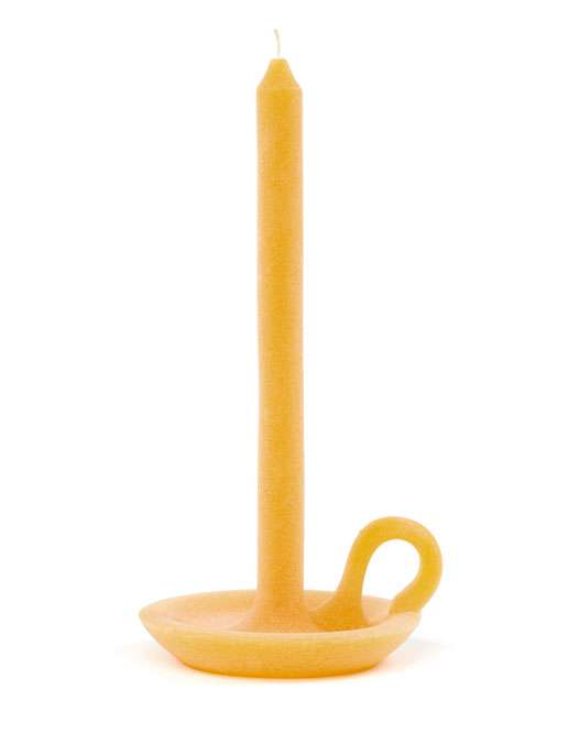 Charming Tallow Candle and Holder