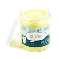 Old Book Scented Candle