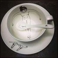 Handcrafted Bathing Teaset