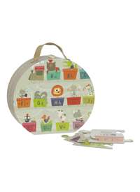 Fun Alphabet Train Puzzle Case