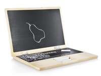 Wooden Laptop for Little Learners