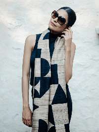 Sustainable Sari-Inspired Scarf