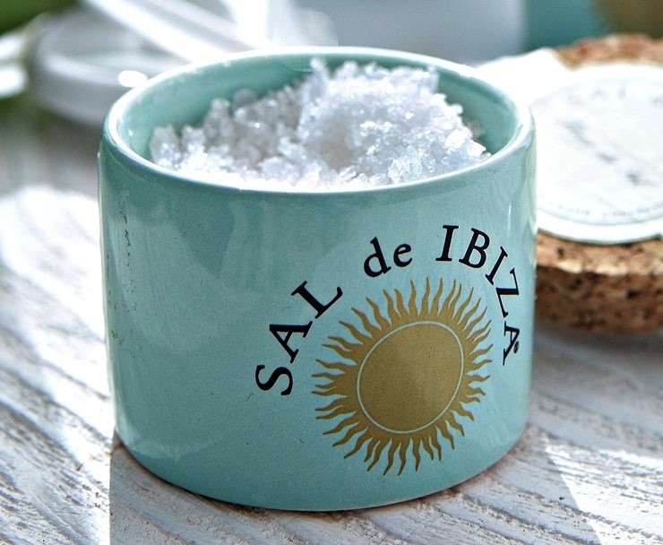 Elegant sea salt from Ibiza