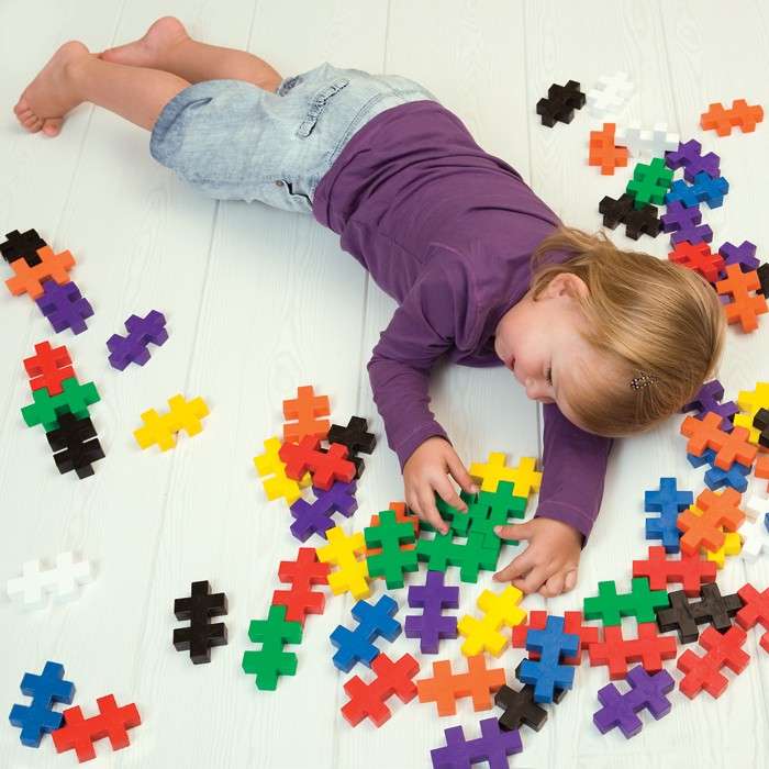 Creativity blooms with Plus-Plus building blocks